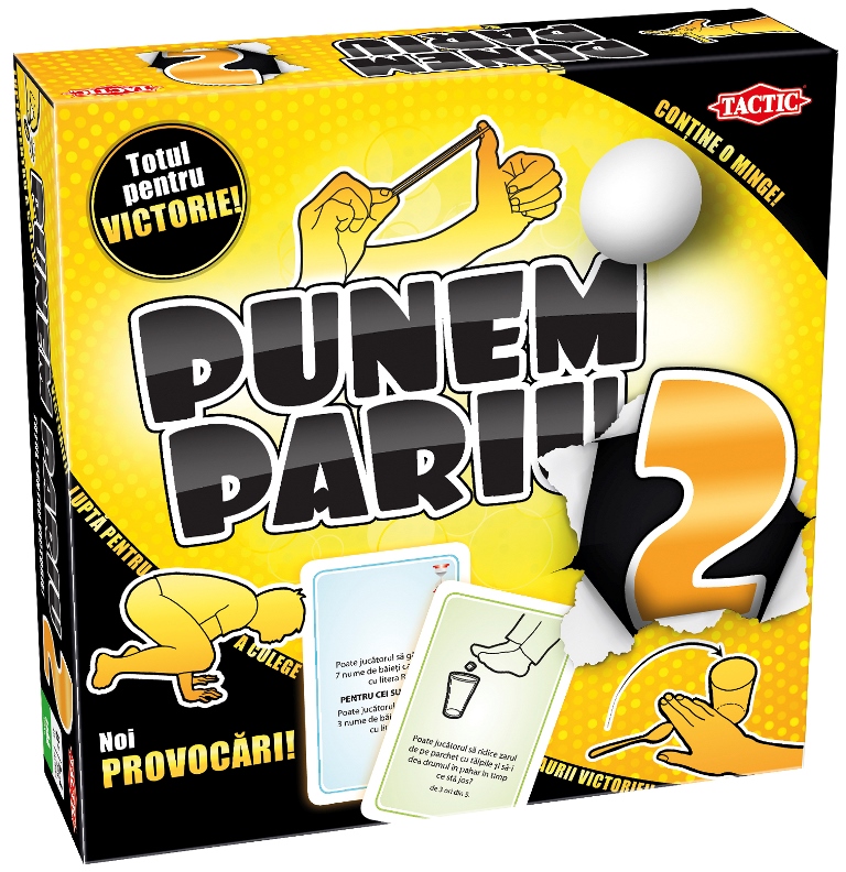 Joc de petrecere ,,punem pariu,, cu 3-6 jucatori